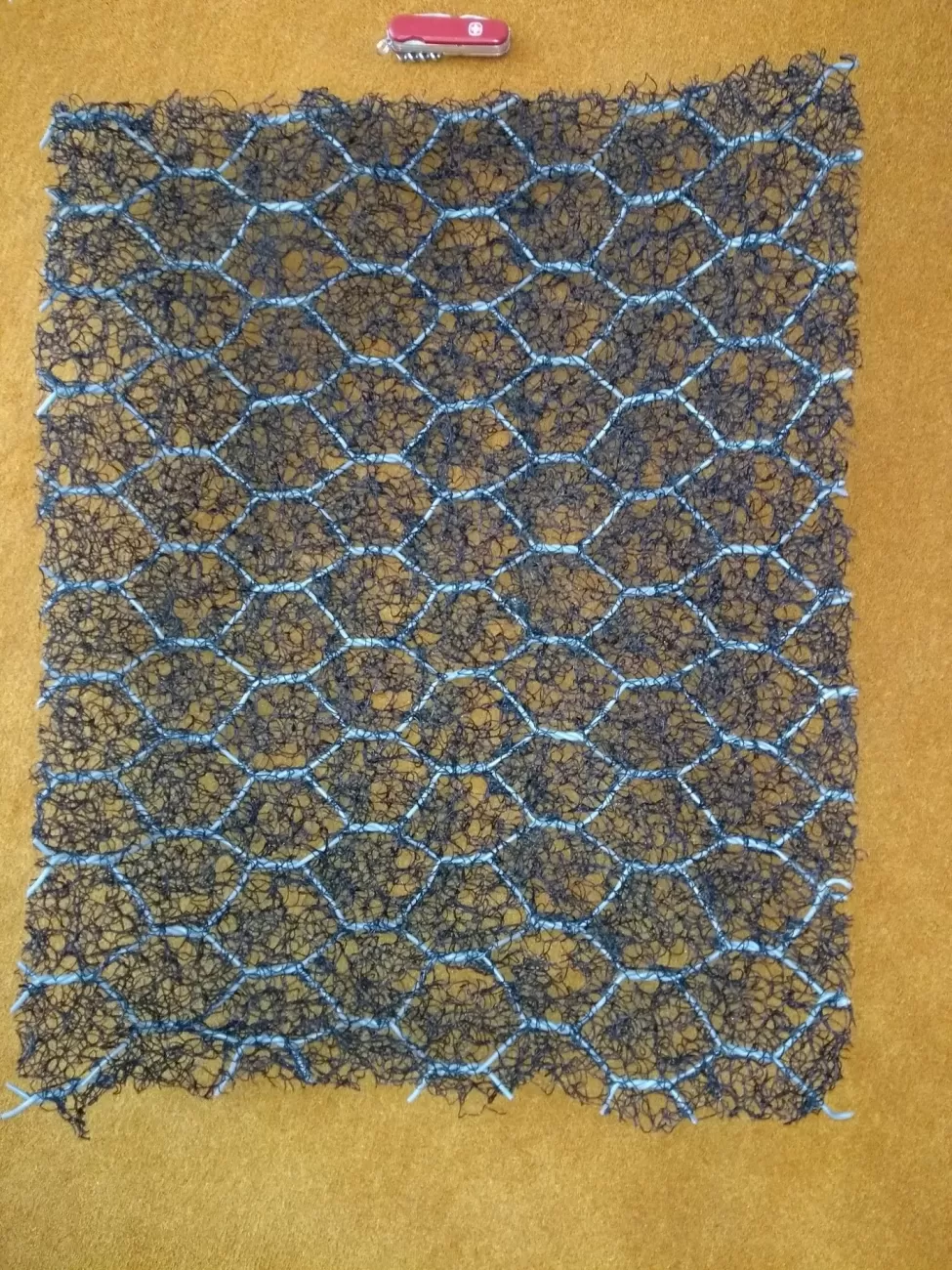 Mesh with pastic - Vilmar Dijkstra